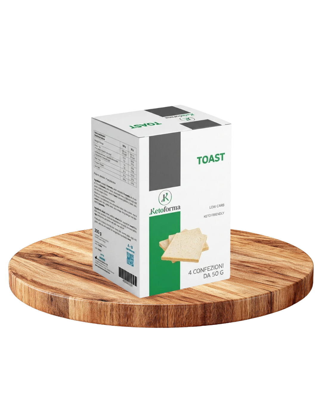 Toast Naturale Proteico 4 pz